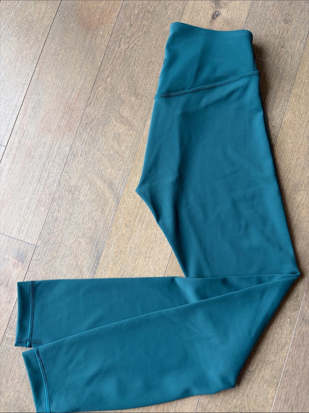 lululemon Wunder Under 25’’  in smooth cover Storm Teal High-Waist Leggings